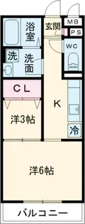 WISTERIA PLACE【1階】の間取り