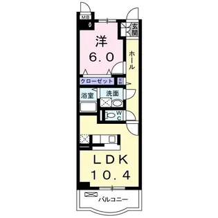 三重県名張市希央台2番町【マンション】の間取り