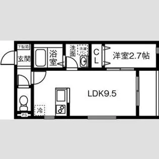 La Blanche【2階】の間取り
