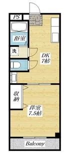 東京都日野市多摩平2【マンション】の間取り