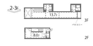 33 1/3 rpmの間取り