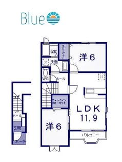 グランステージ鎌倉【2階】の間取り