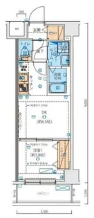 リヴシティ西川口四番館【2階】の間取り