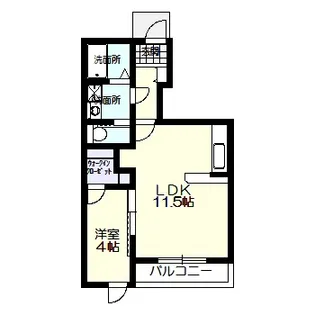 キャストリー【1階】の間取り