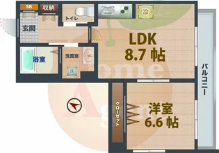 東京都杉並区永福1【アパート】の間取り