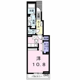 ベル・コリーナ【1階】の間取り