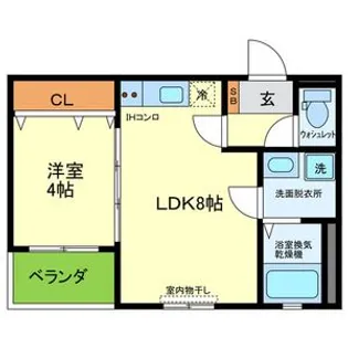 フェリーチェ小阪【2階】の間取り