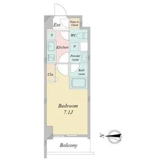 meLiV岐阜駅前【10階】の間取り