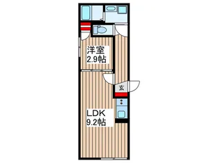 FAIR東向島【3階】の間取り