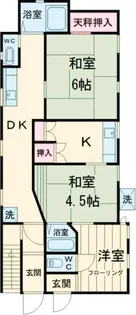 グリーンハウス【1階】の間取り