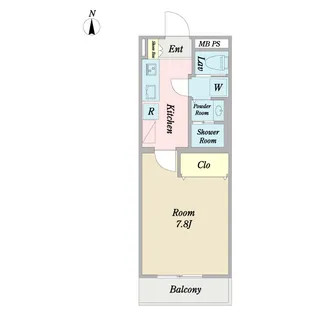プレジャ世田谷【3階】の間取り