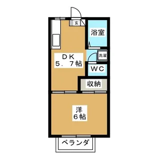 モトハシII【1階】の間取り