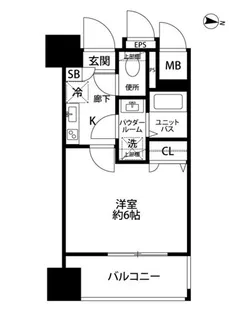 プレサンス本駒込アカデミア【11階】の間取り
