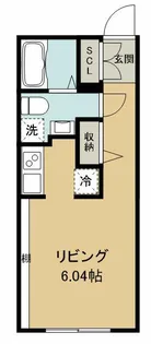 Branche中野富士見町【2階】の間取り