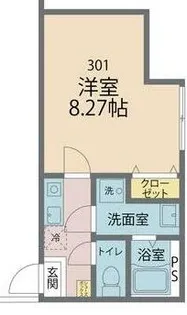 東京都小平市小川町1【アパート】の間取り