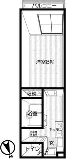 めぞん すず【2階】の間取り