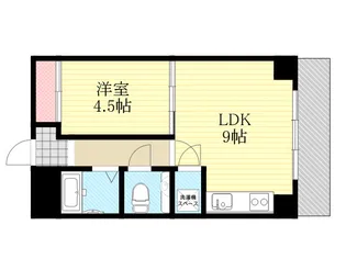 プラザ新大阪【10階】の間取り