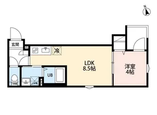 神奈川県相模原市中央区清新6【アパート】の間取り