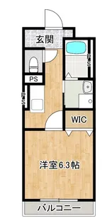 プティ メゾン【3階】の間取り