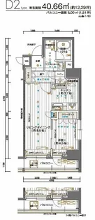 メインステージ神田須田町【12階】の間取り