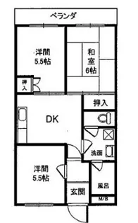 プリンスヴィラ【11階】の間取り