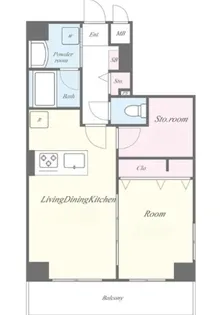 東京都大田区新蒲田3【マンション】の間取り