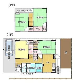 山口県岩国市室の木町3【一戸建】の間取り