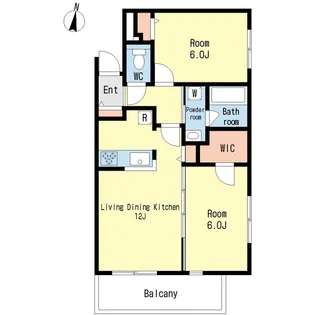 ボン・シック成田【2階】の間取り