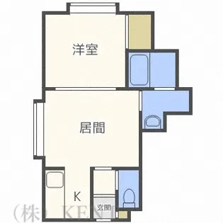 フレッシュハウス元町【2階】の間取り