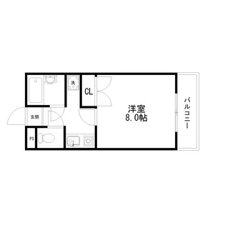 カサミア【3階】の間取り
