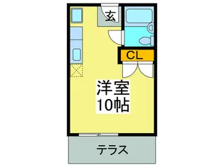 エスポア-ル【2階】の間取り