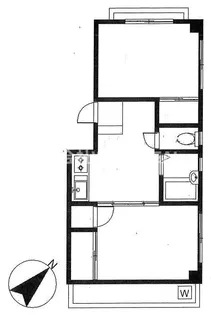 アネックスカーサ北新宿【4階】の間取り