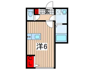 シアナ大成.【2階】の間取り