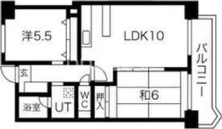 キャステール安倍館【3階】の間取り