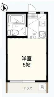 サンバレー阿佐ヶ谷【1階】の間取り