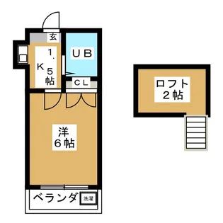 セサミハウス稔台【2階】の間取り