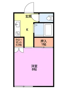 セピアレフト【1階】の間取り