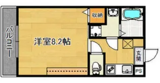 エントランスライフ同志社西【3階】の間取り