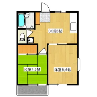 レイクサイド善福寺【2階】の間取り