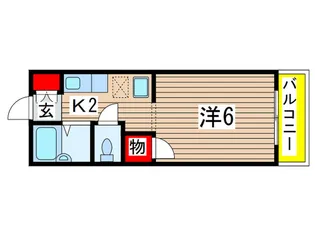 メディパル【1階】の間取り