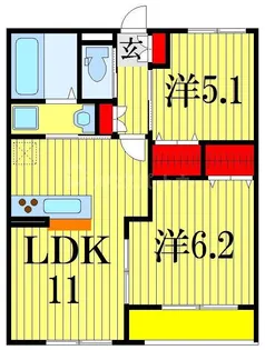 ソレイユ【3階】の間取り