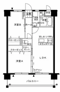 バロネッセ【1階】の間取り