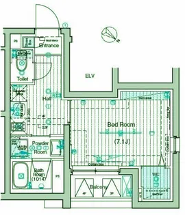 ブライズ下丸子DUE【4階】の間取り