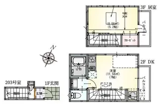 リヴァティ保谷の間取り