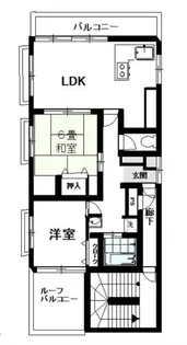 光が丘パークビル【2階】の間取り