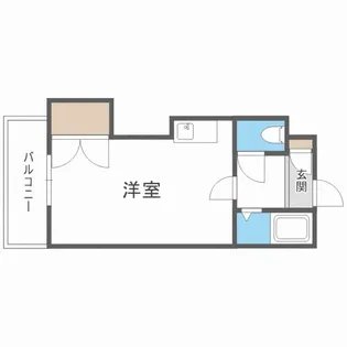 ハイツフランセ19【1階】の間取り