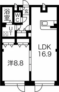 センチュリーパークハイツ【4階】の間取り