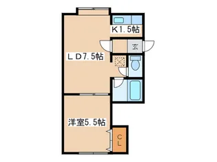 グランデージ【1階】の間取り