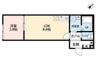 CopperHouse【1階】の間取り