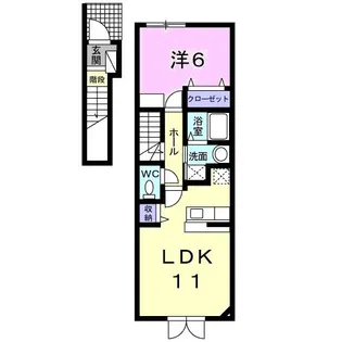 エルマーナ【2階】の間取り
